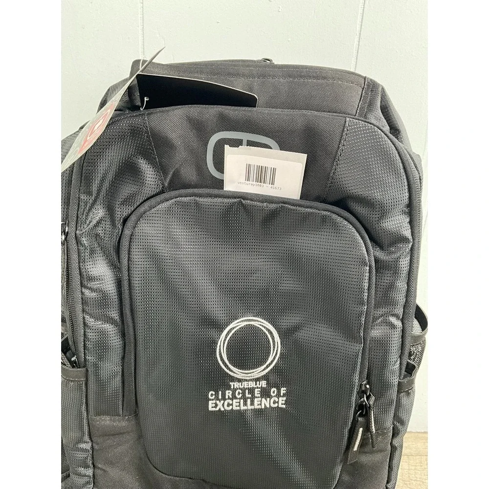 Ogio Logan Padded Backpack Laptop Bag 411092 Black PGA Tour Championship NWT